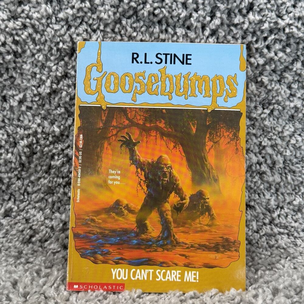 Goosebumps #15 You Can’t Scare Me R.L. Stine 1994 1st Printing Vintage Book